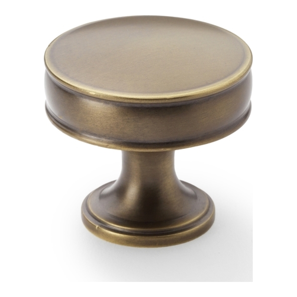 AW808-38-AB • 38mm • Antique Brass • Alexander and Wilks Lynd Cupboard Knob